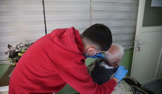 Hükümlülerden huzurevi sakinlerine anlamlı destek