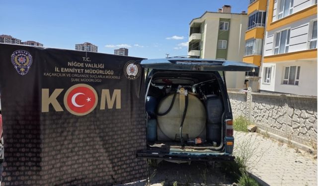 Niğde'de kaçakçılık operasyonu! Çok sayıda gözaltı var