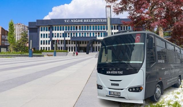 Niğde Belediyesi’nden flaş ‘otobüs’ kararı!