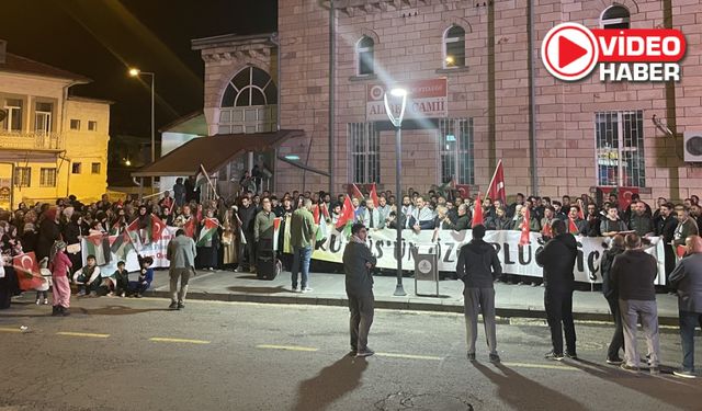 Niğde’de İsrail’in Filoya Yönelik Saldırıları Protesto Edildi