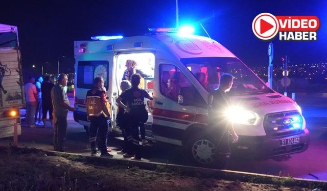 Niğde’de kavşakta zincirleme kaza: 10 yaralı