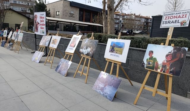 Niğde’de Dünya Şehit Çocuklar Günü’nde Resim Sergisi Açıldı
