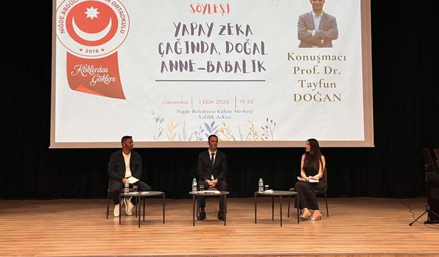 Niğde’de Yapay Zeka Çağında Doğal Anne-Babalık  Konulu Söyleşi Düzenlendi