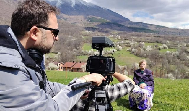 NÖHÜ’lü yönetmen Kosova’da kamera başına geçti