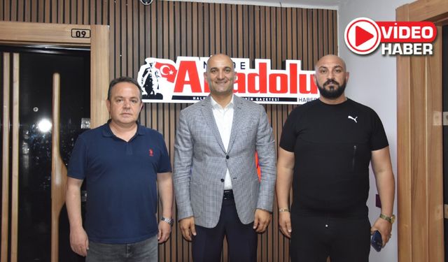 Olcay Kılavuz’dan Niğde Anadolu Haber ve TV51’e ziyaret