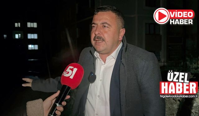 Şiddetli yağış Çiftlik ilçesini vurdu
