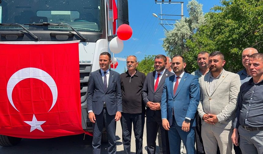 Gümüşler Belediyesi’nde yeni hizmet aracı göreve başladı