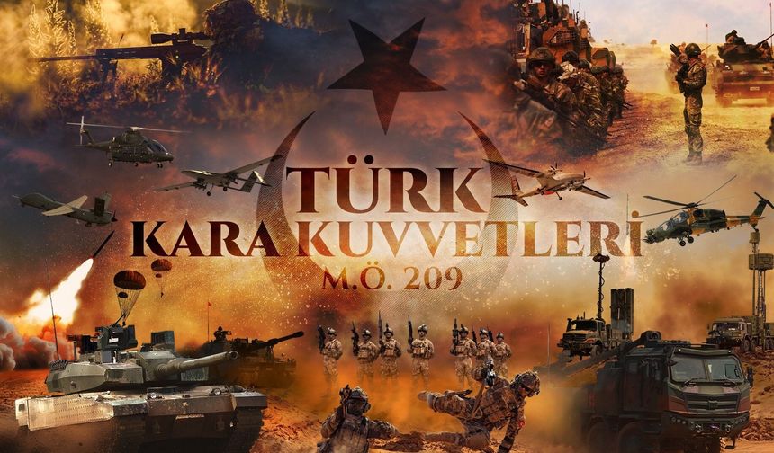 Türk Kara Kuvvetleri 2235 yaşında