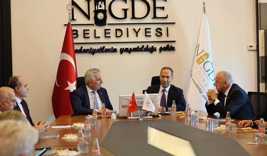 Sanayinin Kalbi İstanbul Sanayi Odası Heyeti Niğde’de Ağırlandı