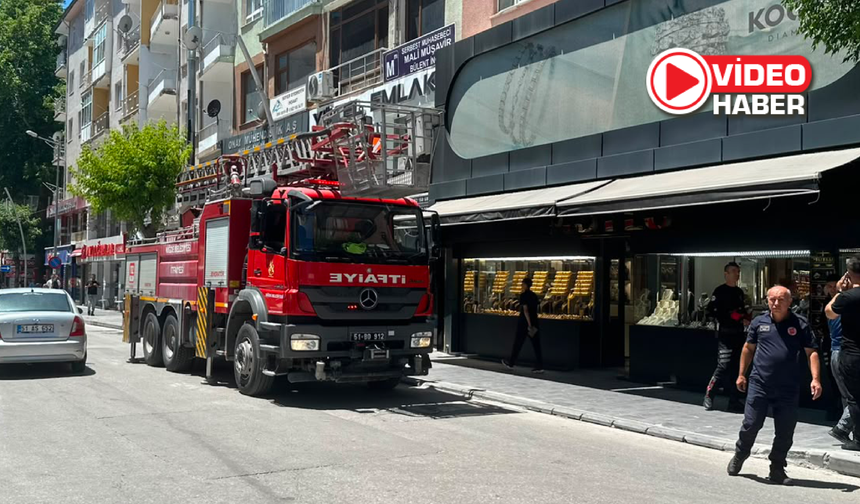 Niğde’de ekipleri alarma geçiren yangın ihbarı