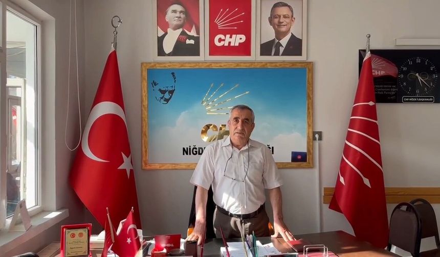 Kıvrakdal'dan Niğdelilere Özgür Özel Daveti