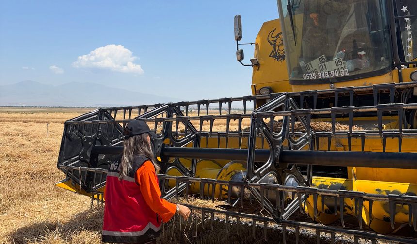 Bor'da biçerdöver denetimleri başladı