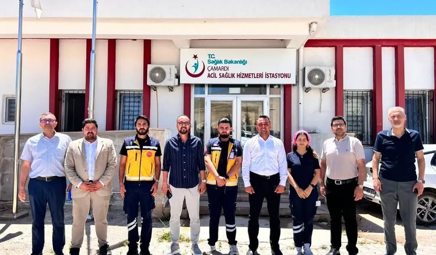 Çamardı 112 İstasyonlarına Ziyaret