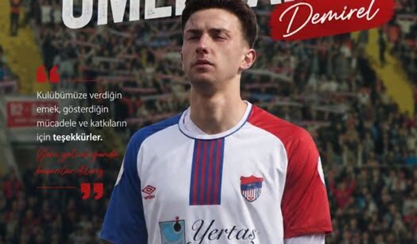 Niğde Belediyespor'dan genç golcüsü Ömer Faruk Demirel'e veda