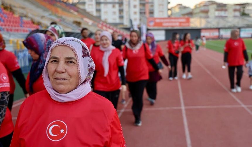 Niğde'de akşam yürüyüşlerine yoğun ilgi