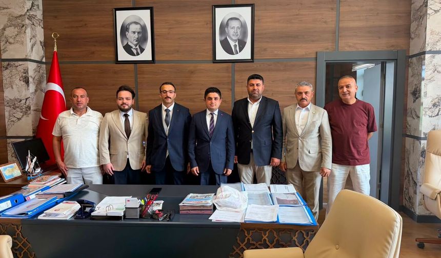 NİĞDEF'ten Vali Yardımcısı Soner Divli'ye ziyaret