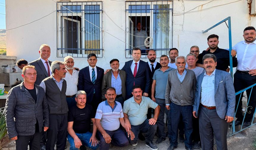 Vali Nedim Akmeşe Altunhisar'da beldeleri ziyaret etti