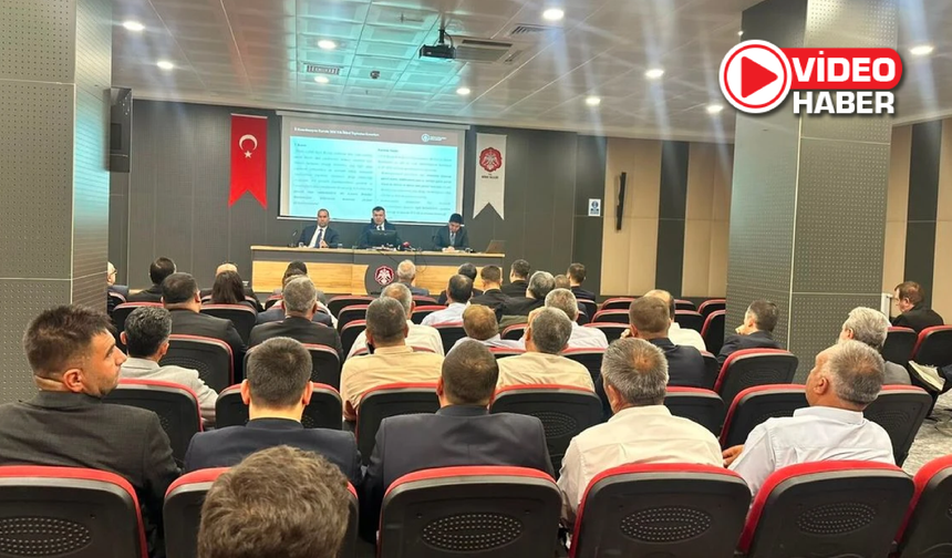 Niğde'de 34,4 milyarlık 167 proje masada
