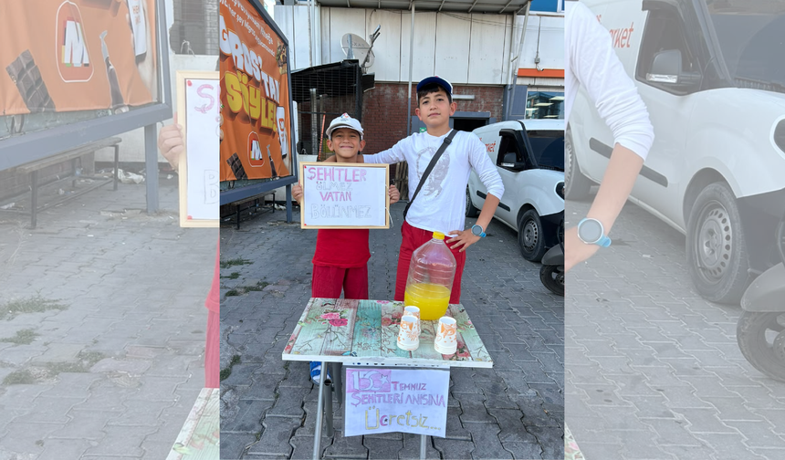 Küçük yaşta büyük vefa!
