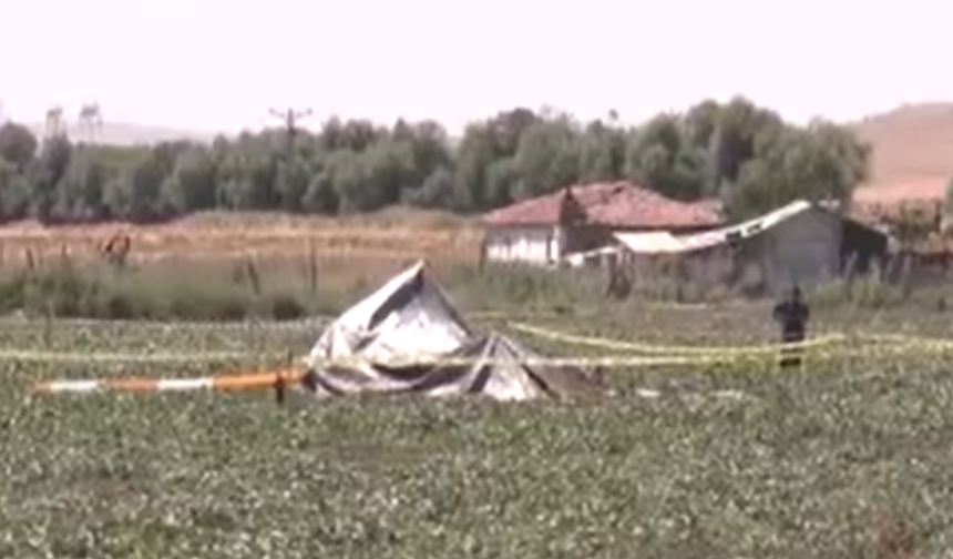 Ankara'da eğitim helikopteri düştü