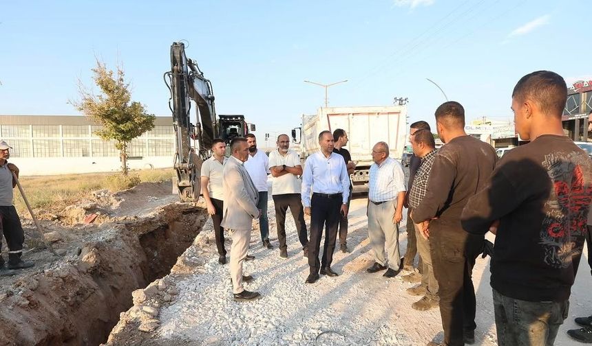 Başkan Özdemir çalışmaları yerinde inceledi