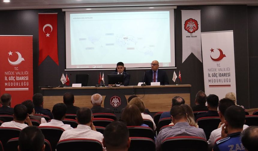 Niğde’de İl Göç Koordinasyon Kurulu Toplantısı gerçekleştirildi