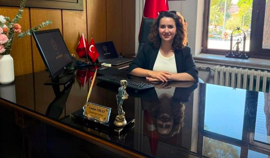 Niğdeli Savcı Emine Fırat görevine başladı