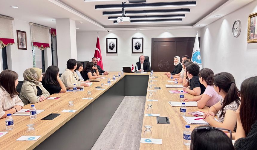 Koruma altındaki çocuklardan Niğde Ömer Halisdemir Üniversitesi'ne ziyaret