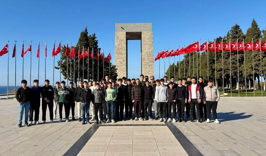 “Bir Destandır Çanakkale” projesiyle Niğdeli gençler tarihin izinde
