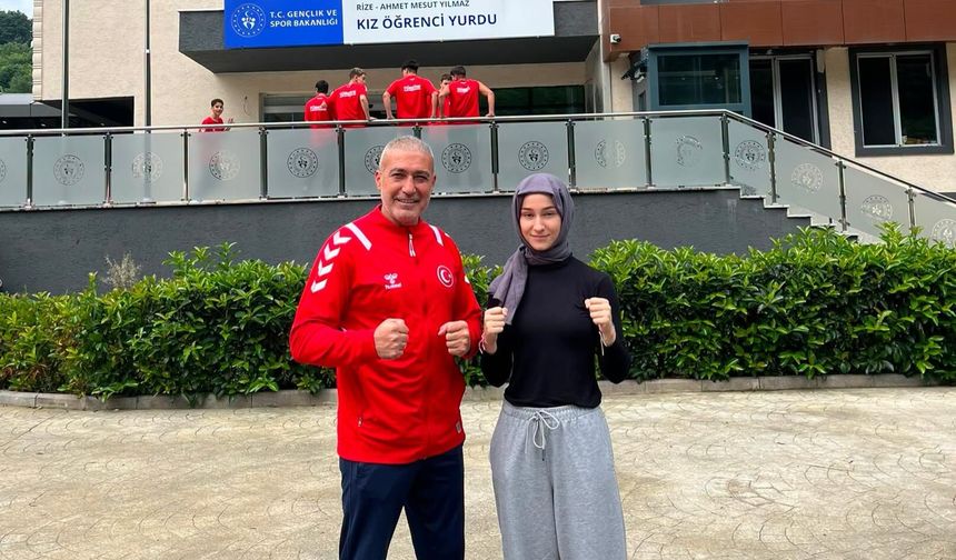 Niğdeli Hayrunnisa Avrupa Şampiyonası kampında