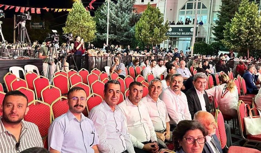 Hacı Bektaş Veli’nin anma programına Niğde’den yoğun katılım