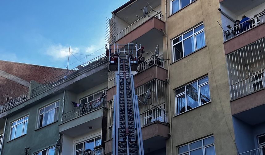 Niğde’de apartman dairesinde korkutan yangın!