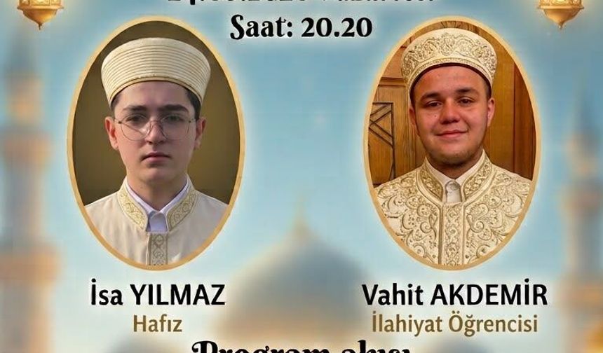 Özdemir Cami’de Mevlid Kandili özel programı düzenlenecek