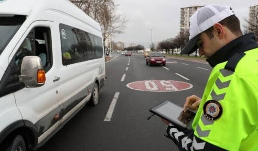 Niğde'de 170 araç trafikten men edildi