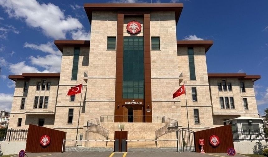 Niğde Valiliği’nde kritik görev değişimi