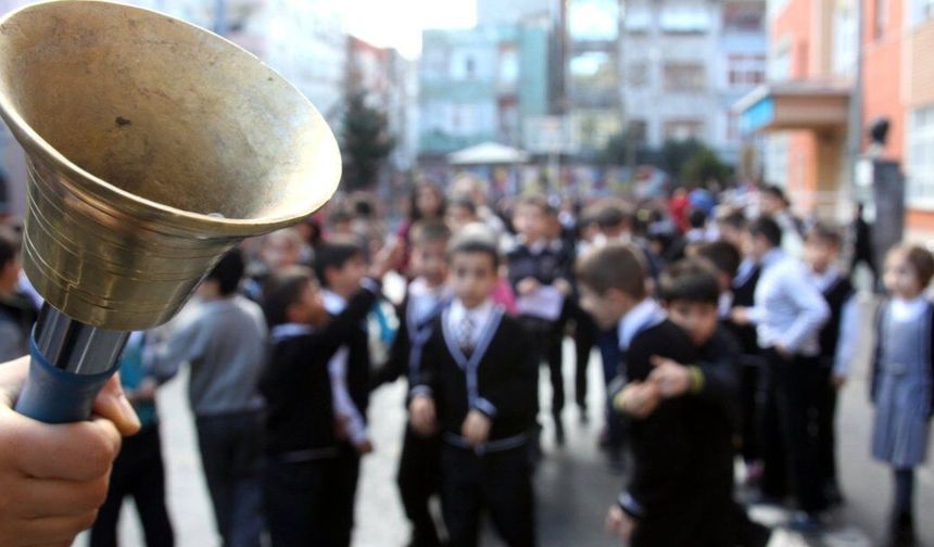 İlk zil yarın !