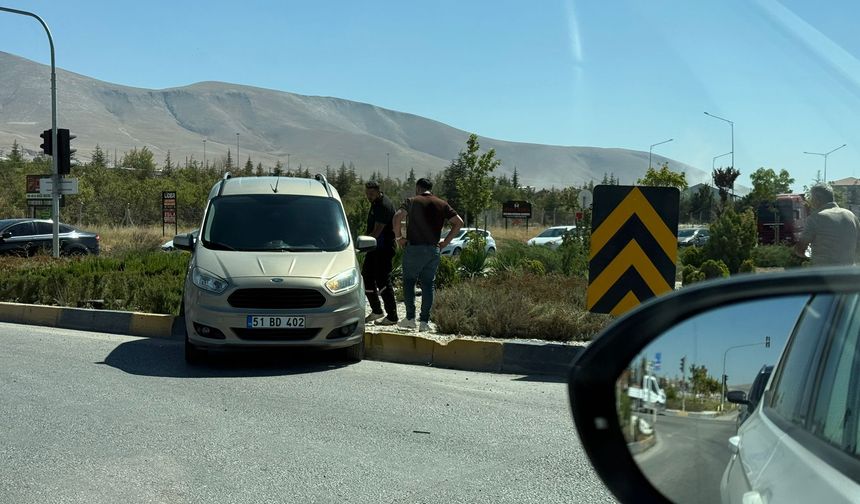 Niğde-Kayseri yolu üzerinde trafik kazası