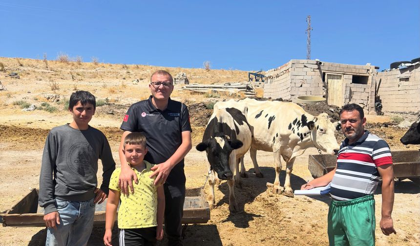 Obruk köyünde sonbahar şap aşısı kampanyası başladı