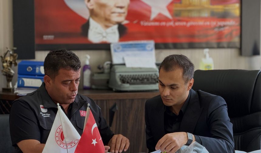 Kaymakam Bektaş kurum denetimlerine devam ediyor