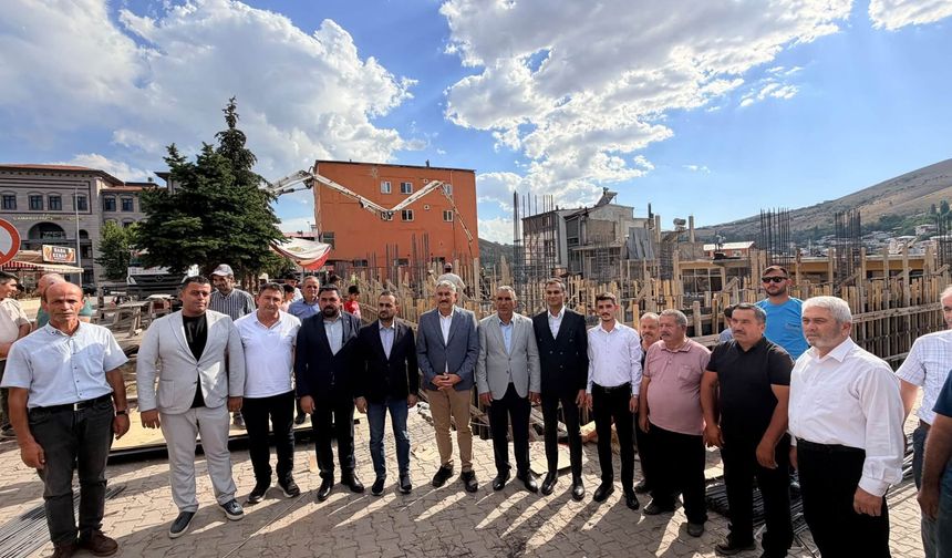 Çamardı Belediyesi’nin yeni hizmet binasının temeli atıldı