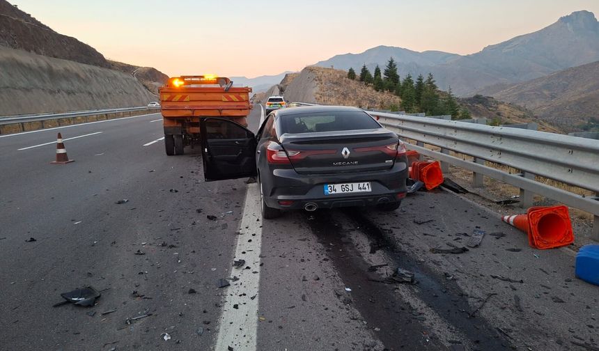 Niğde-Pozantı Otoyolu'nda trafik kazası! Ölü ve yararlılar var