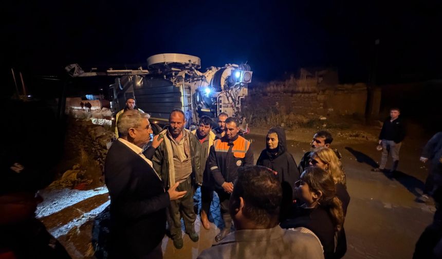 Uzkurt, Yeşilgölçük beldesinde incelemede bulundu