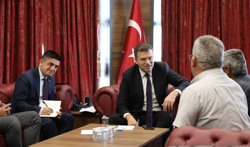 Niğde Valisi Nedim Akmeşe'den Halk Günü buluşması