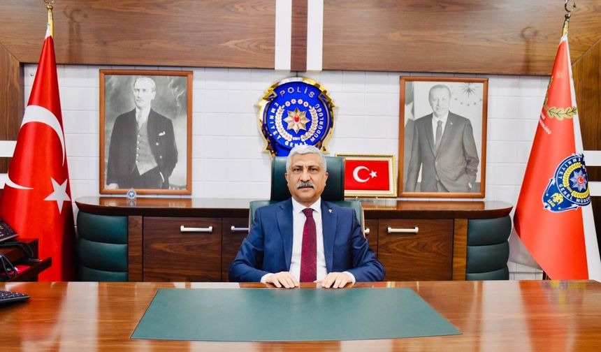 Emniyet Müdürü Erdinç Yüceer'den vefat eden polis memuru için taziye mesajı