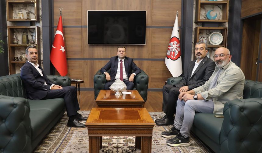 YENİ Parti'den Vali Akmeşe'ye ziyaret