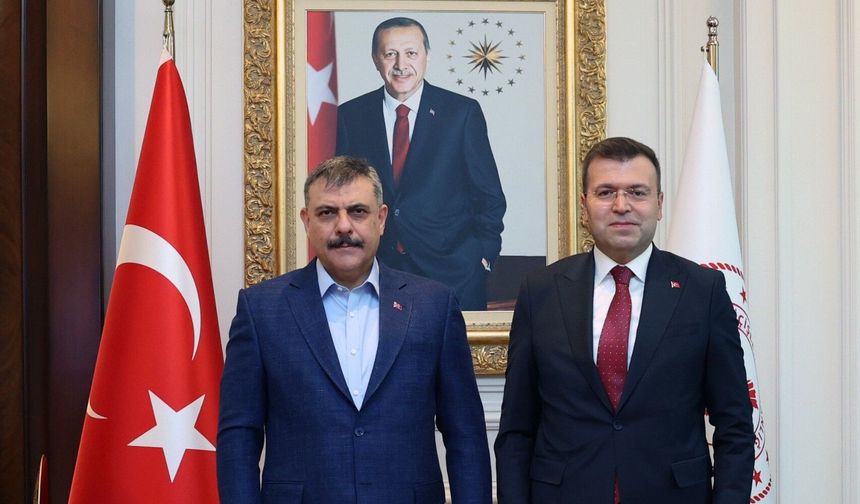 Vali Akşeme'den Bakan Çiftçi’ye ziyaret