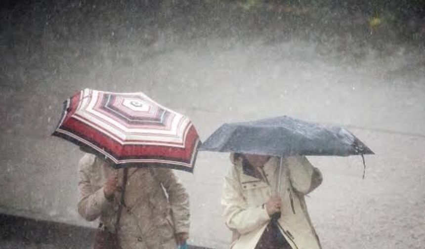 Meteorolojiden kuvvetli yağış ve rüzgâr uyarısı