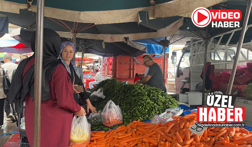 Niğde'de turşuluk malzeme fiyatları yükselişte