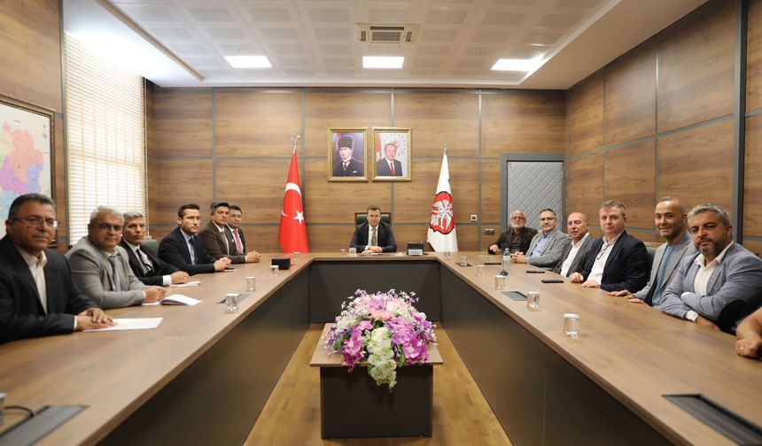 Yerli ve Milli tarım ürünleri için Valilikte kritik toplantı