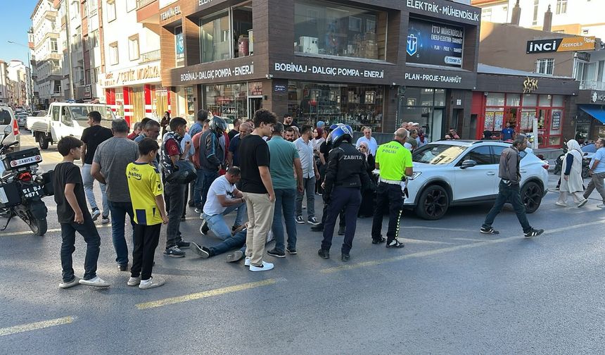 Niğde'de yayaya otomobil çarptı